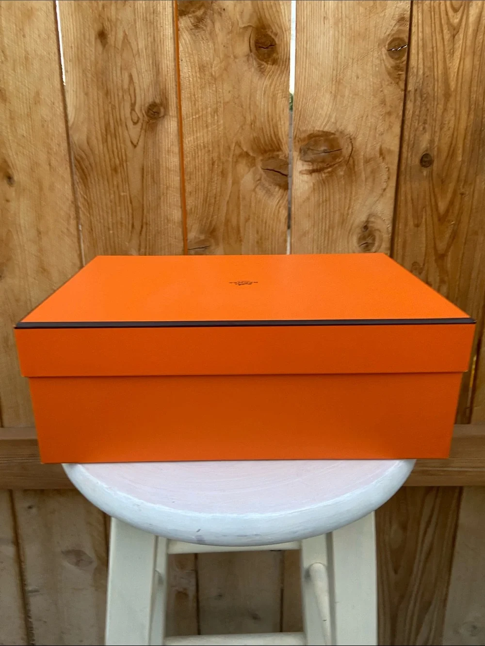 Hermes Orange Box Luxury Storage Gift Box